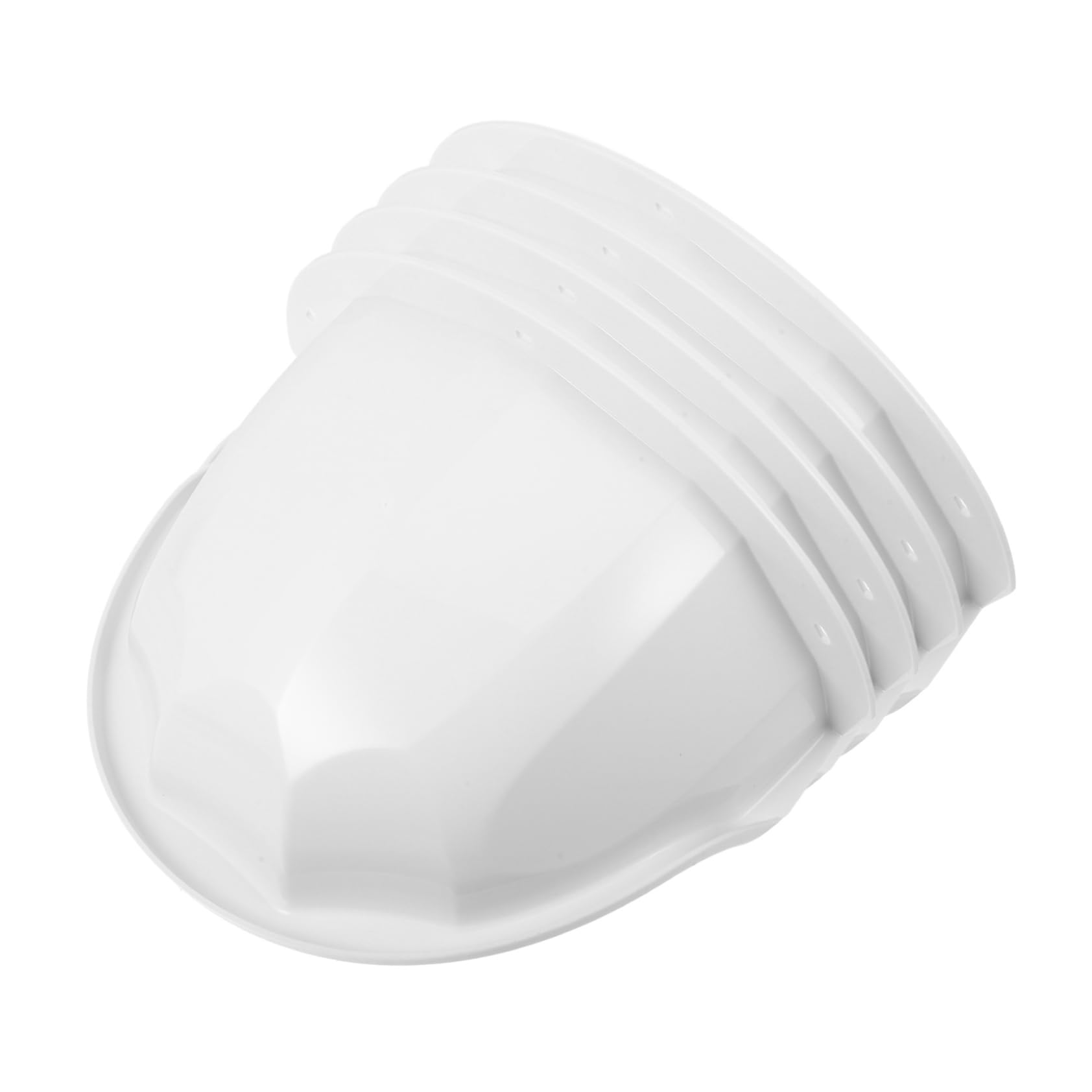 Boîtier de Protection pour Caméra Extérieure Blanc Abs 4 Pièces