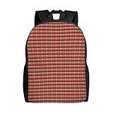 ERCgad Stilvoller Reiserucksack mit Aufdruck 'Merry Christmas', leicht, Wanderrucksack, Pendeln, Büro, Outdoor, Arbeit