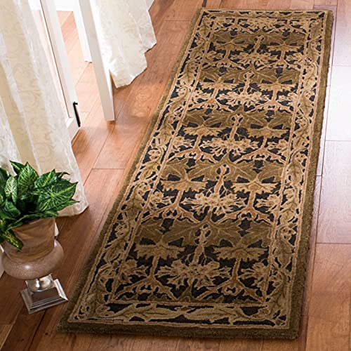 Tapete decorativo SAFAVIEH Anatolia 3x5 pies azul y salvia miniatura 2