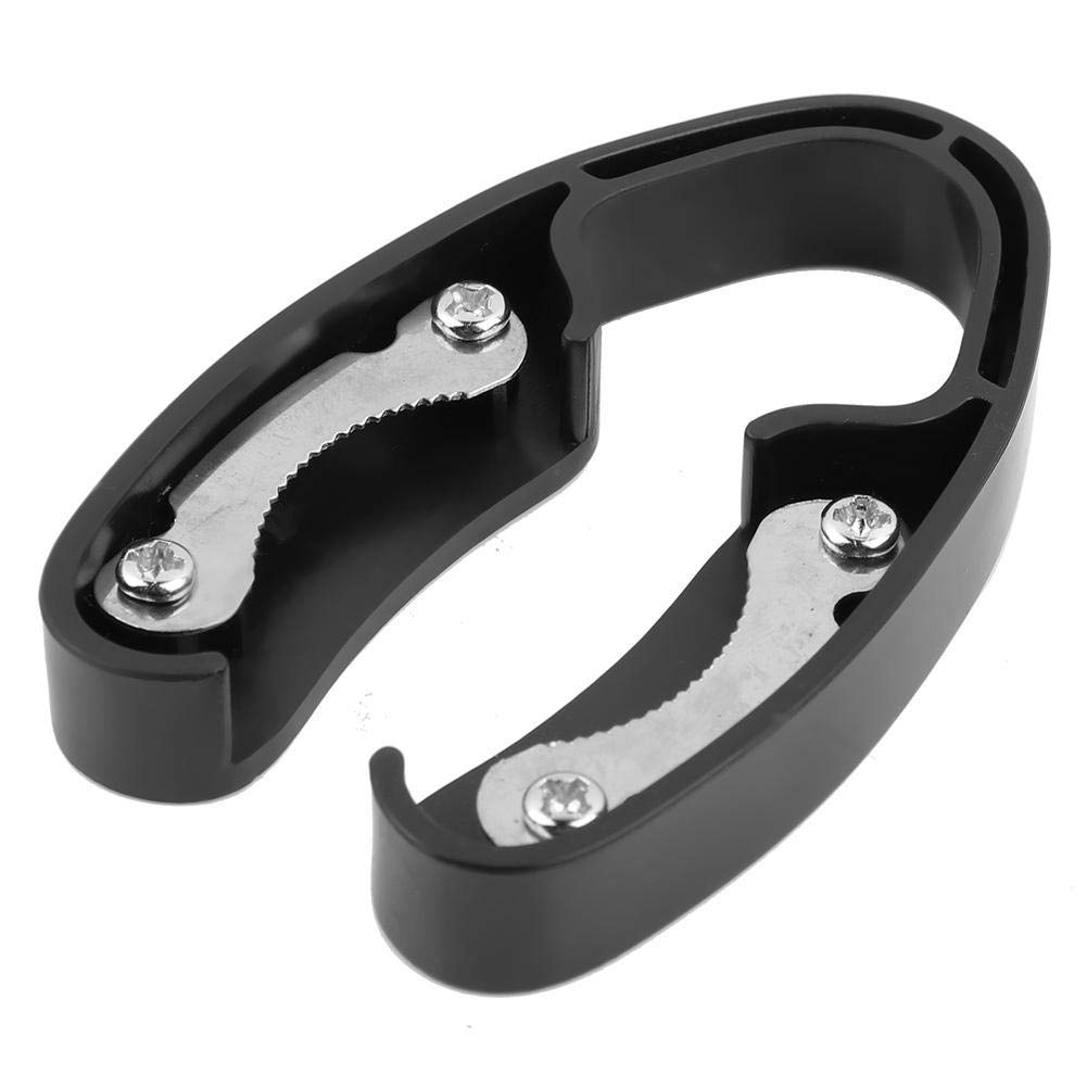 Taglierina facile della carta della stagnola della lama apri del vino per le bottiglie di vino Opener dell'involucro della latta(black)