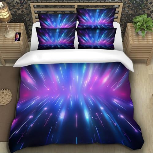 Housse de couette ancres nautiques microfibre résistante lavable super king - 5