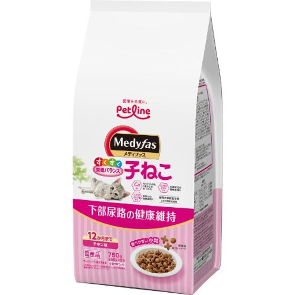 Amazon.co.jp: メディファス キャットフード 子ねこ 12か月まで チキン