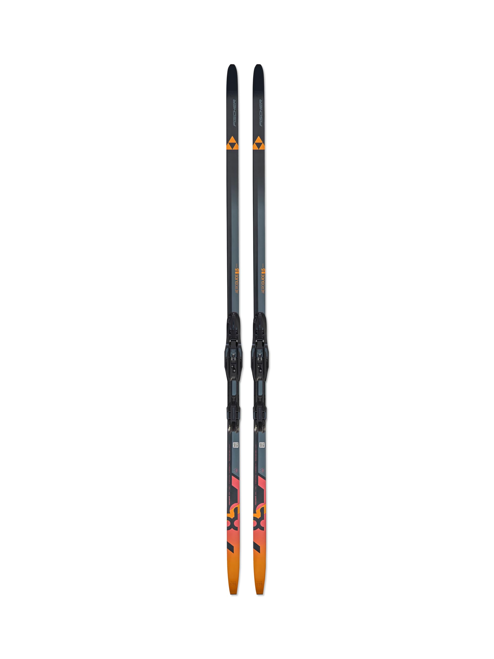FISCHER Aeroguide Skate 85 Ski de fond XC léger sans torsion pour adulte avec fixations IFP | Ski de fond, loisirs de plein air, patinage de course, sports d'hiver