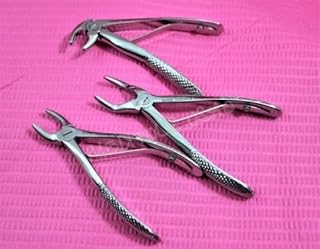 3 PREMIUM GERMAN GRADE DENTAL SURGERY TOOTH EXTRACTING EXTRACTION FORCEP DEFH DEFB DEFF