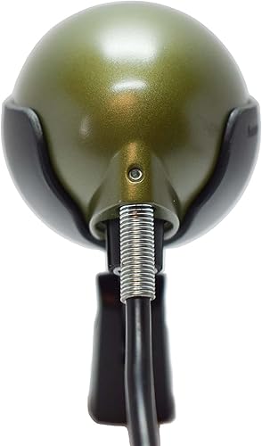 Miniatura 9 de Ammo Clip 520 Bullet Mic Holder Compatible con Shure 520DX Green Bullet, Superlux D112C y otros micrófonos armónicos similares (negro natural)