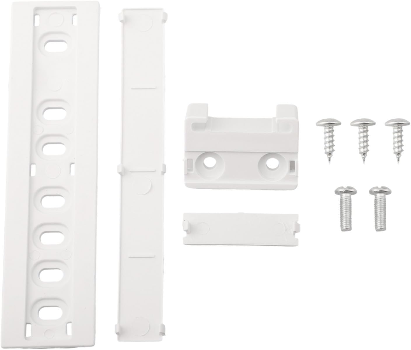 Refrigerator Slide Rails Built In Fridge Rollers Heavy Duty Shelf Runners Silent Fridge Sliders Mobile Refrigerator Tracks For Organizing Shelves White