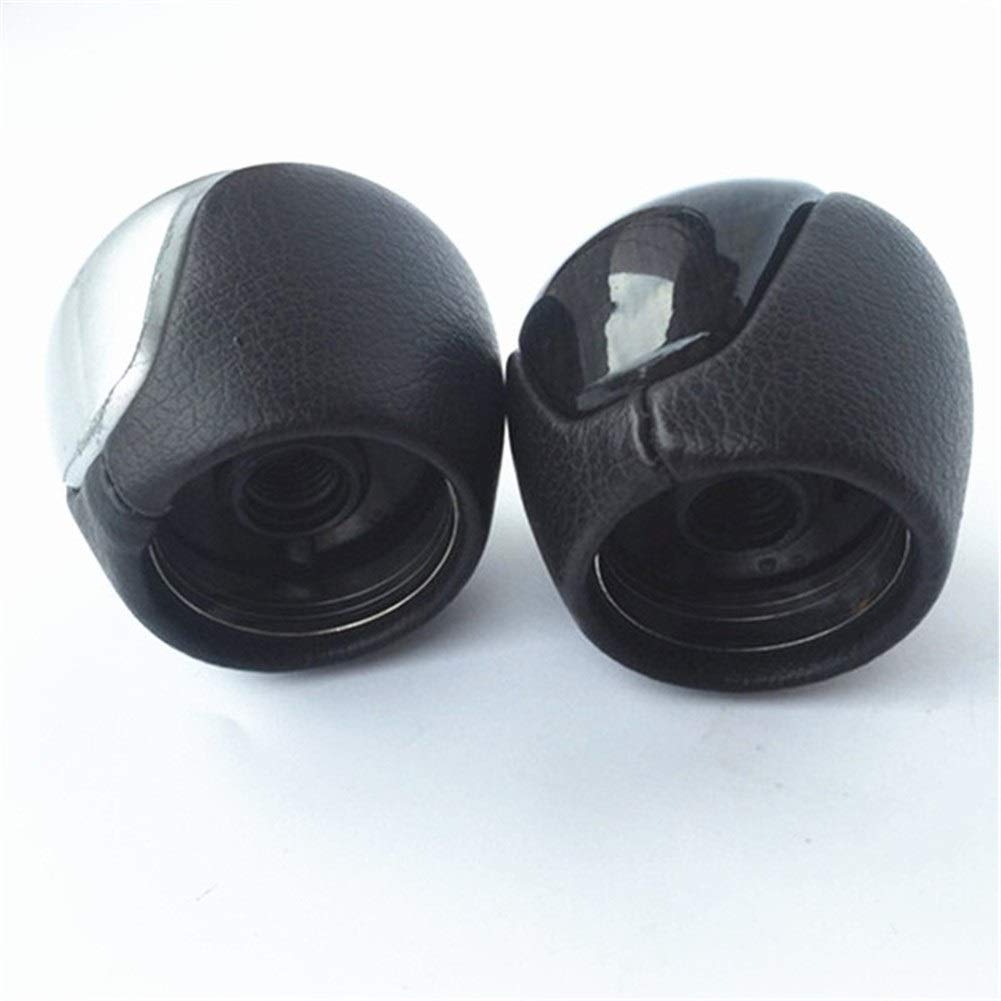 Pommeau De Levier De Vitesses Cuir Pour Hyundai Elantra I30 Kia Soul - 6 Vitesses, Noir