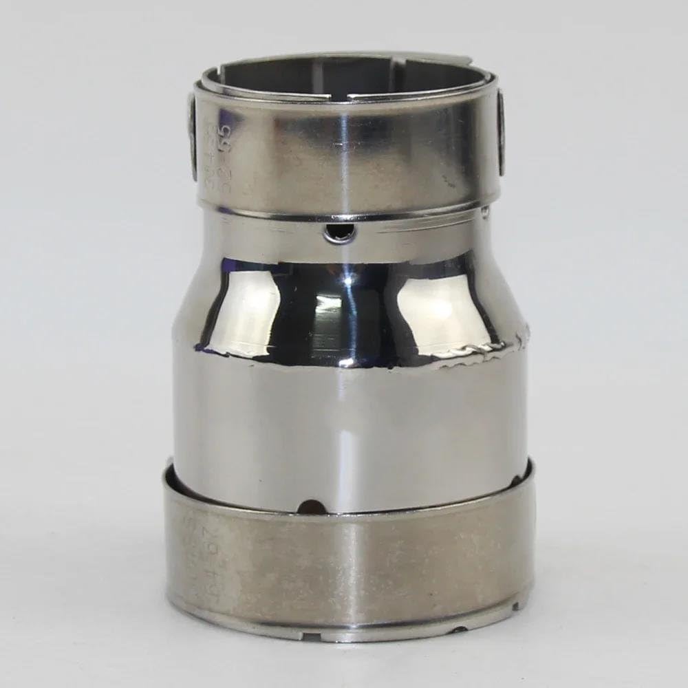 SQIFBA Connecteur Réducteur Échappement Universel Acier Inox 54mm-63mm - Embout Voiture Performance