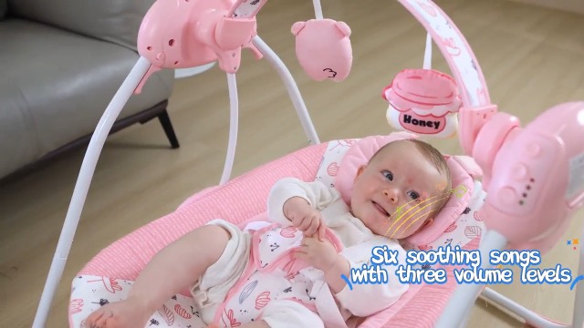 Amazon.com : Portable Baby Swing for Infants, Compact & Foldable