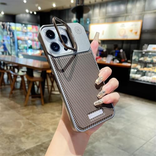 Coque iPhone 12 Pro Max ultra fine avec support objectif et charge sans fil