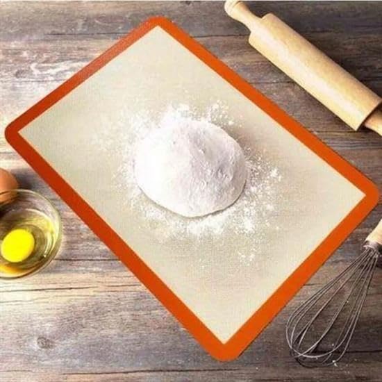 BakGelAl Silikon Çok Amaçlı Geniş Fırın Matı Kurabiye Kek Pişirme Matı 30x40 cm
