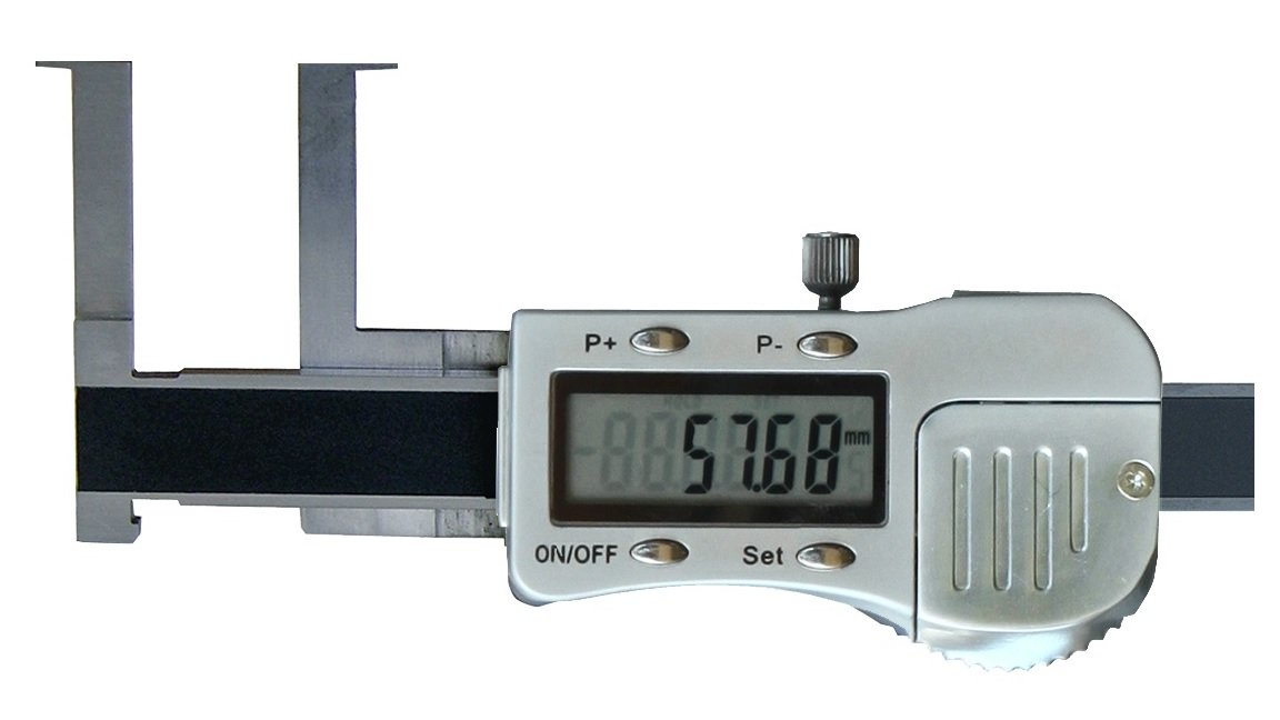 CNC-Qualität Digital-Messschieber Für Innen-Nuten – Messbereich 3–140 Mm, Genauigkeit 0,04 Mm, Rostfrei