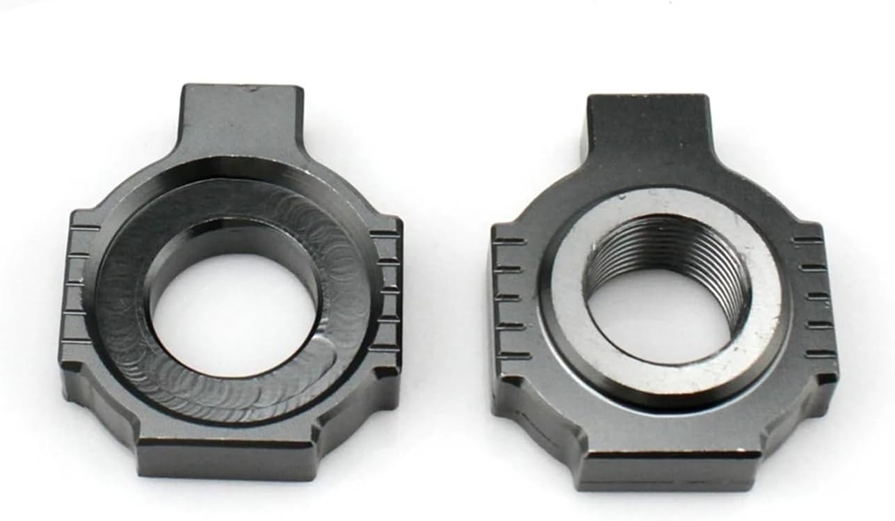 Chain Adjuster Block Sliders Compatible With 640 LC4 ENDURO/SUPERMOTO/ADVENTURE R 660 SMC Motorcycle Accessories Regulator Tensioner(Dark Grey)