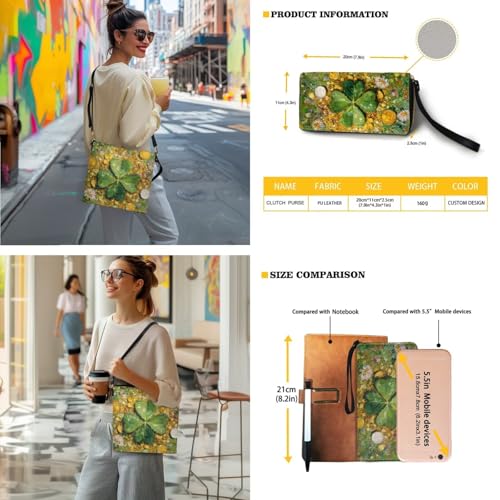 Image of Bucket Crossbody Bag Set for Women Lady, Leather Purse and Wallet Set Large Bucket Bag with Wallet