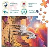 Marengo, Puzzle in 1000 Teilen, Anspruchsvolle Freizeitbeschäftigung Mit Künstlerischem Anspruch, Ideal Zum Aufhängen, Ab 8 Jahren,Pferd, 70x50cm/1000pcs