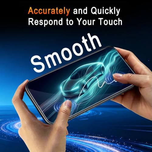 TZGZT 3 Pack Screen Protector for iPhone 16, Tempered Glass, Case Friendly - image 7