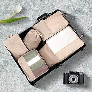 Ultralight Packing Bags for Suitcases, XL Packing Cubes for Carry On, Travel Bags as Essentials & Accessories, Machine Washable Luggage Organizer Bags Set, URCYLA Travel Cubes for Packing Women & Men