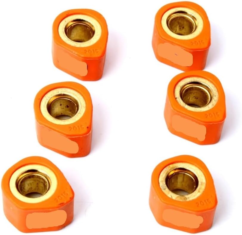 6pc Roller Set/Variator Weights 20x15mm 8g 10g 13g 15g 19g Fit For PG G Ma 200cc 220cc Ap Sc RS Ne 100cc 4T(20x15mm 19g)