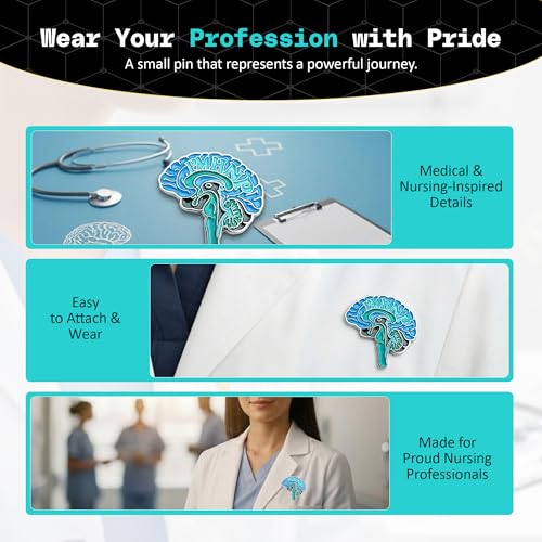 Image of Premium PMHNP Pin Psychiatric Nurse Practitioner Gift - 1 inch x 1 inch Size Nursing Graduation, Pinning Ceremony, Mental health provider, Psych NP