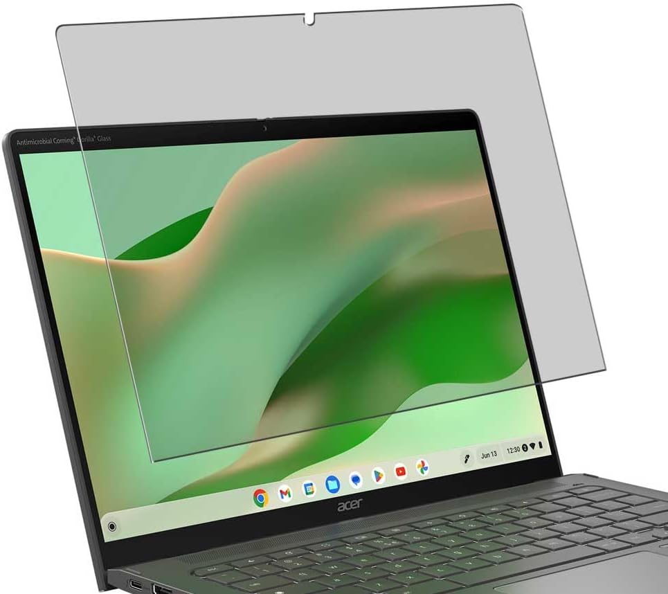 Puccy Privacy Screen Protector, compatible with Acer Chromebook Enterprise Spin 714 CP714-2W CP714-2WN 14" Laptop Anti Spy Film TPU Guard （ Not Tempered Glass Protectors ）