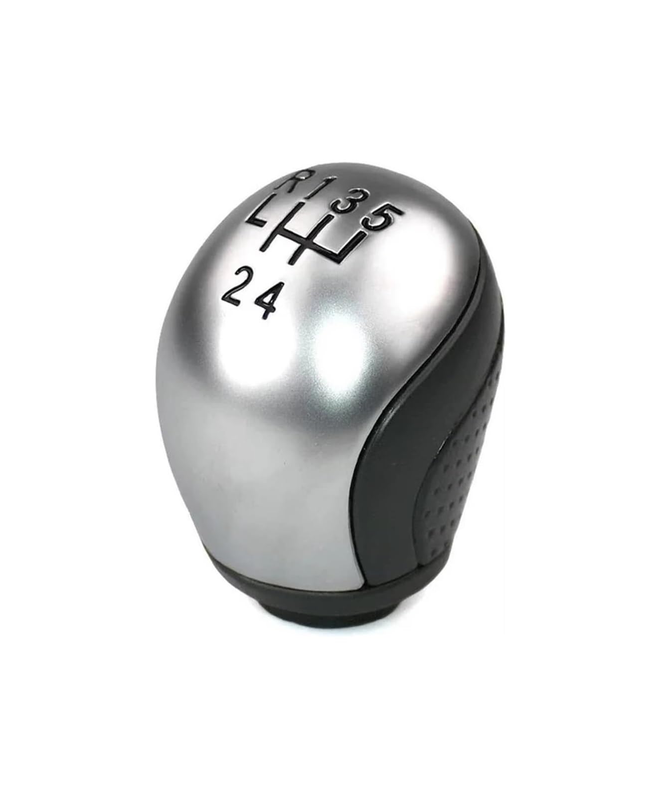 Qwqaab 5 Speed Manual Gear Knob For Peugeot For 407 For Rcz For C5 2001-2008 2403X3 Manual Gear Shift Knob 5/6 Speed(5 Speed)