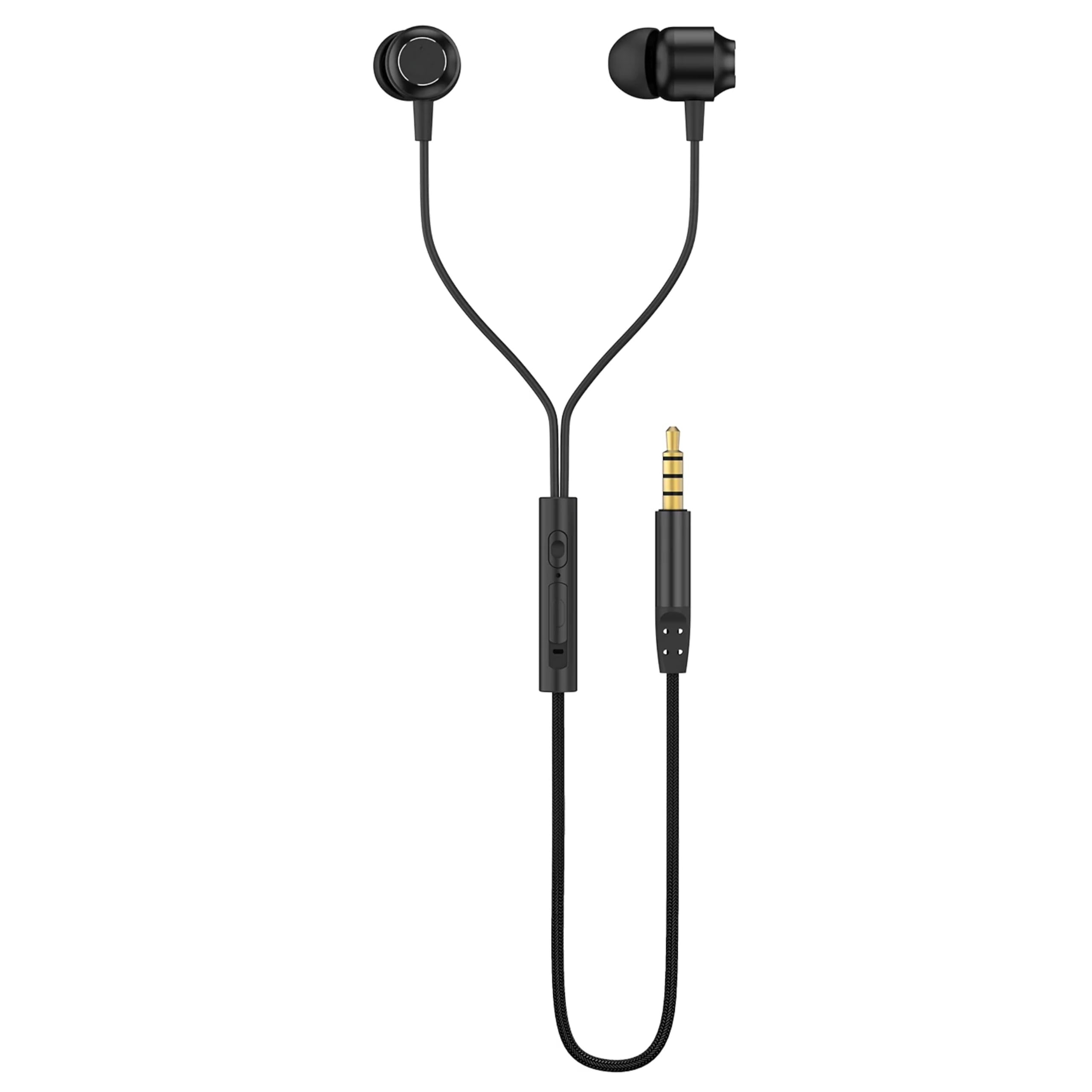 Original Wired Earphone for Boat 162 V2 with Powerful Bass, Noise Isolation, Hands-Free Calling & Comfortable Design (Black)-image-26