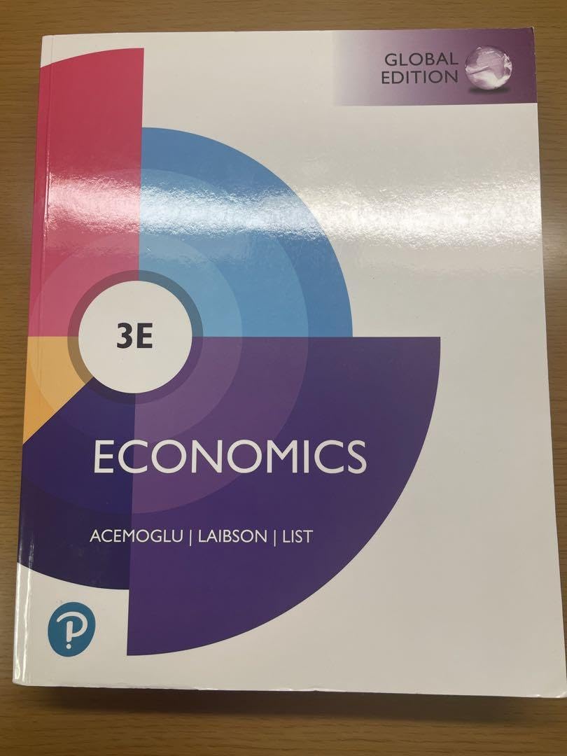 Economics 3E グローバルエディション Amazon | Economics, Global Edition | Acemoglu, Daron