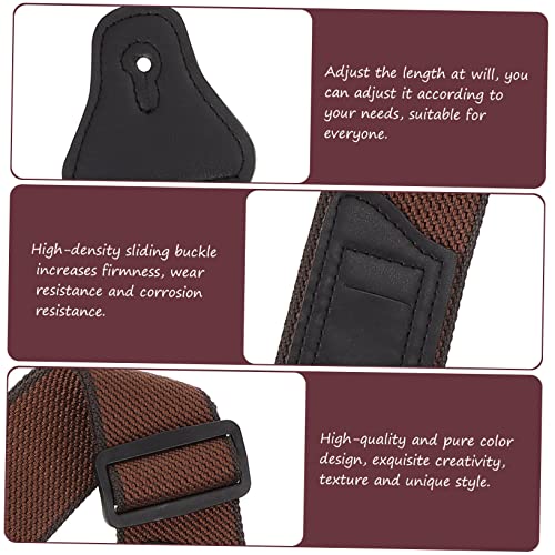 NUSITOU 1 PC Sangle De Guitare Choix Guitare Électrique Choix Ceinture En Cuir Sangles Réglables Basse Courroie De Cou Réglable Sangle De Ukulélé Remplacement De La Sangle De Guitare - Les Beatles, Paul McCartney, John Lennon, RIngo Starr, George Harrison NUSITOU 1 PC Sangle De Guitare Choix Guitare Électrique Choix Ceinture En Cuir Sangles Réglables Basse Courroie De Cou Réglable Sangle De Ukulélé Remplacement De La Sangle De Guitare – Image 6