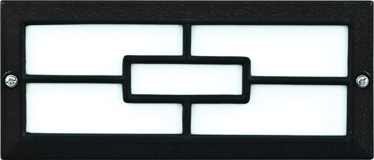 LV636-B Cover 2-20W 12V Jc Step Light, Black Finish