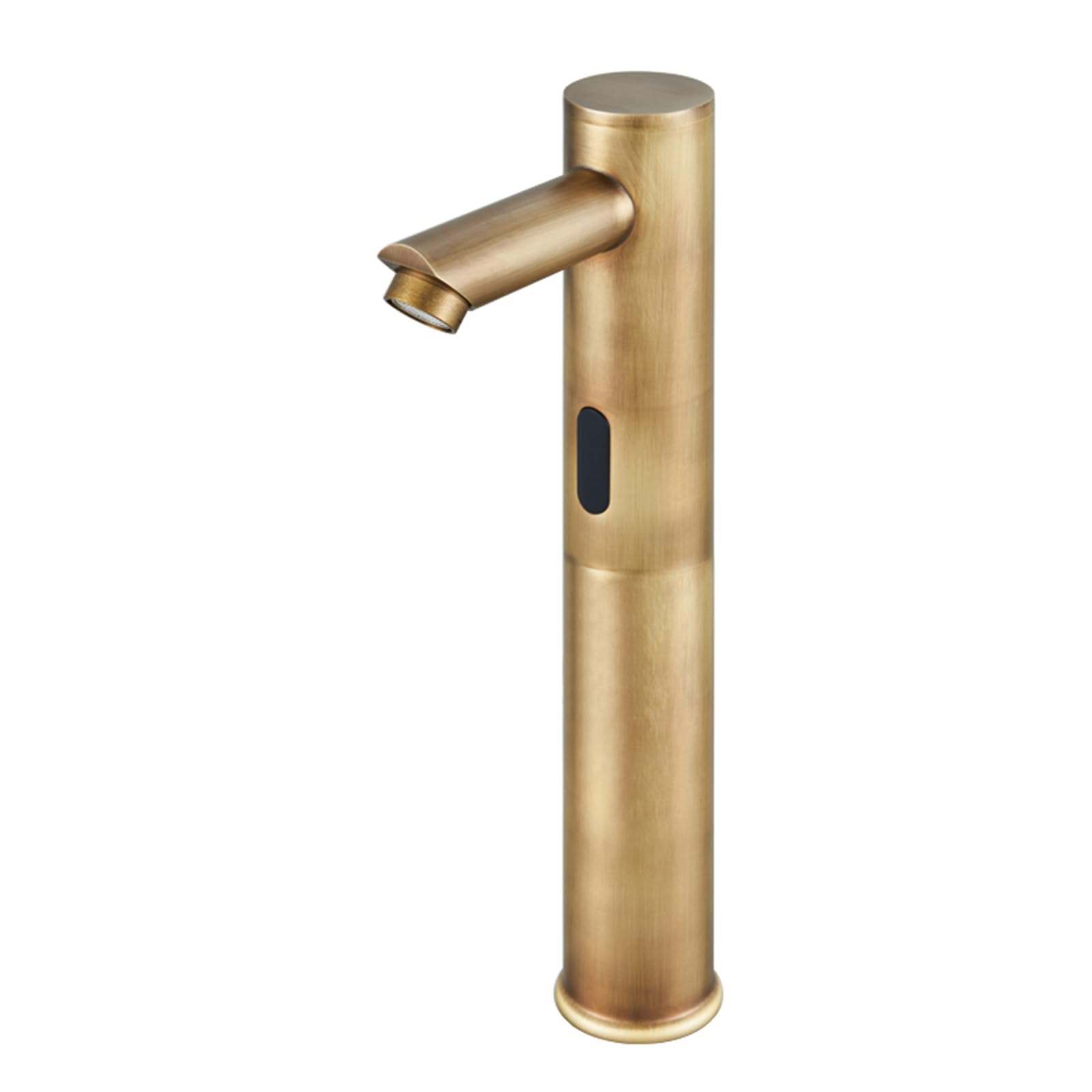 ZYCHSJXA Touchless Basin Tap Bathroom Sink Taps Mixers Hot and Cold Water Mixer Automatic Infrared Sensor Faucet Brass,Antique,Tall