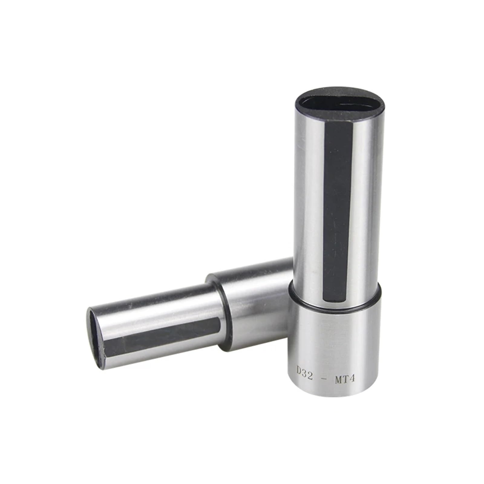 Adaptador de enchufe para torno y fresadora CNC Manguito reductor de cono Morse D25, herramienta de torno CNC, guía de taladro en U, adaptador de poste de banda(5 pieces,D20-14)