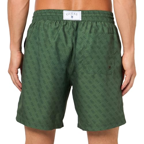 GUESS Men's Swimtrunk Medium Embossed Logo2