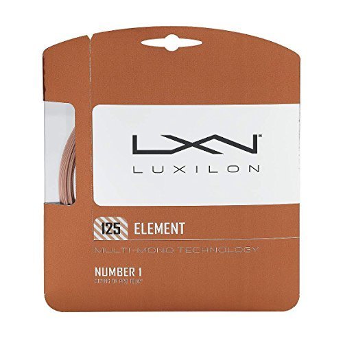 Luxilon, incordatura per racchetta da tennis Element, bronzo