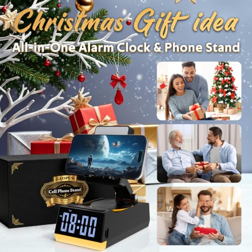 Image of Wireless Induction Speaker with Phone Stand, Birthday Gifts for Men Women