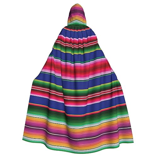 DURAGS Capa con capucha para adultos, diseño de rayas, capa de vampiro, capa de juego de rol para eventos y fiestas temáticas inolvidables