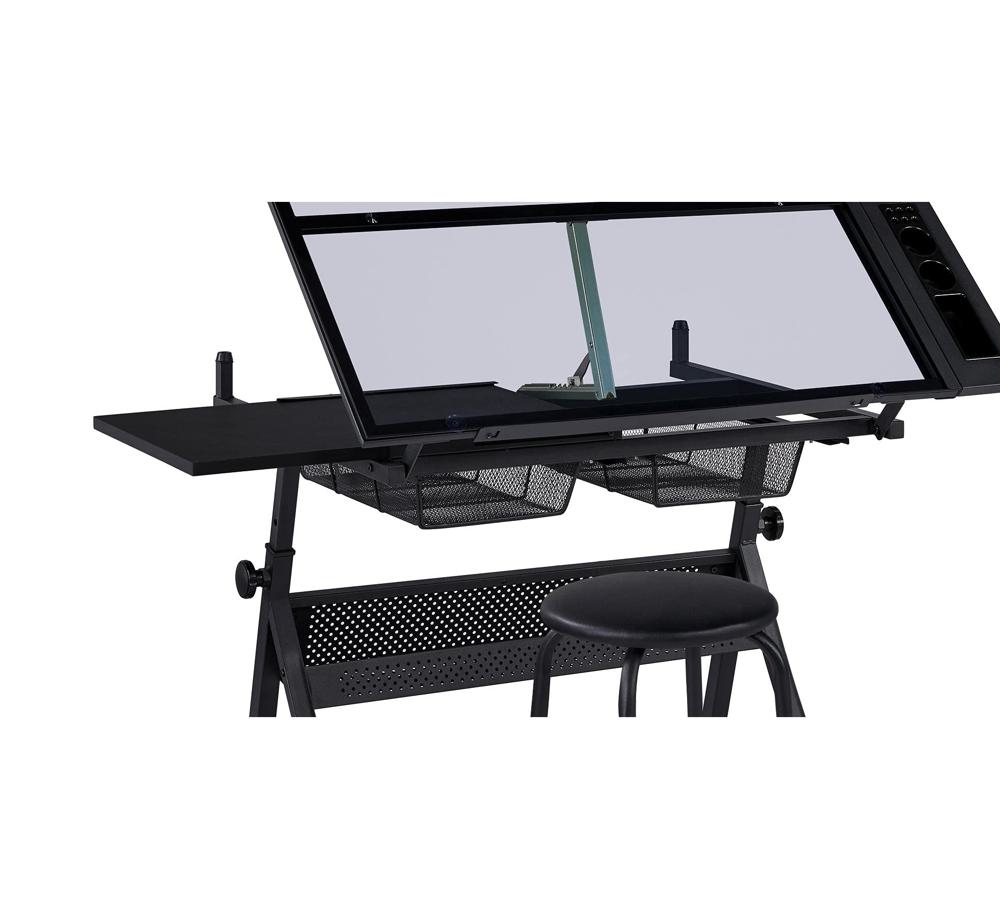 Amazon.com: Yaheetech Drafting Table w/Stool Height Adjustable