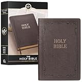 KJV Holy Bible, Super Giant Print Faux Leather Red Letter Edition - Ribbon Marker, King James...