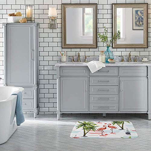Tapis de bain lavable en machine pour éviter les glissades