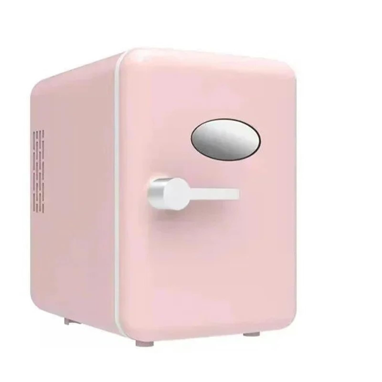 Refrigerador doméstico for automóvil de 12 V, 220 V, 42 W, 4 L, Doble Uso, pequeño, multifunción, USB, for Belleza(Pink)