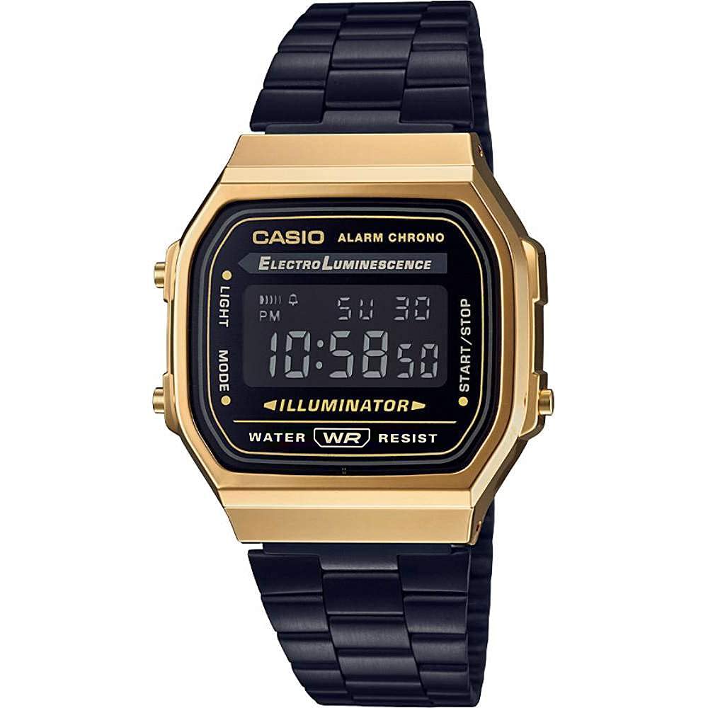 楽天市場】チープカシオ 168ゴールドの通販 CASIO デジタル腕時計