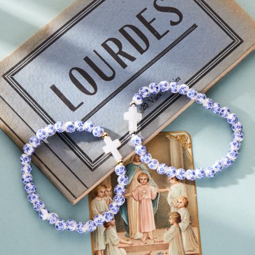 Holy Water Porcelain Cross Bracelet4