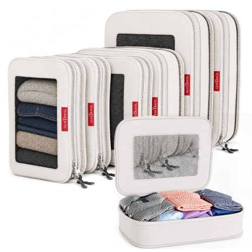 LeanTravel Premium Compression Packing Cubes