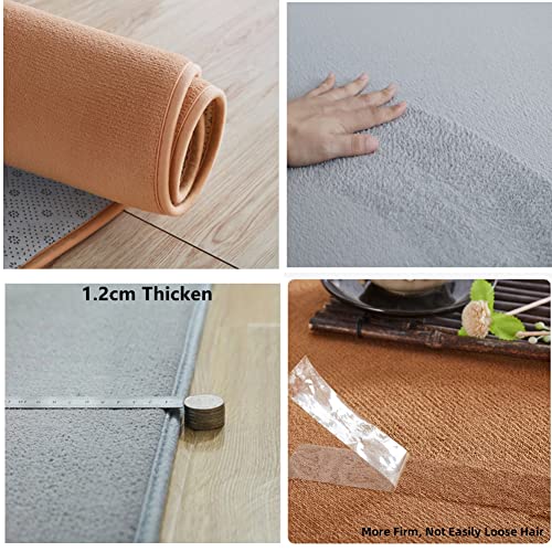 Tapis de sol de très grande taille beige design épuré chic - 6