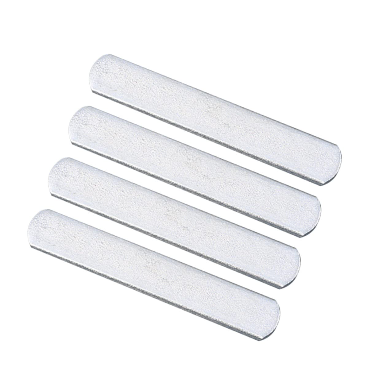 BESPORTBLE Weighted Leg Straps Stainless Steel 0.2kg Each Electroplated Rounded Edges No Risk of Sharp Corners