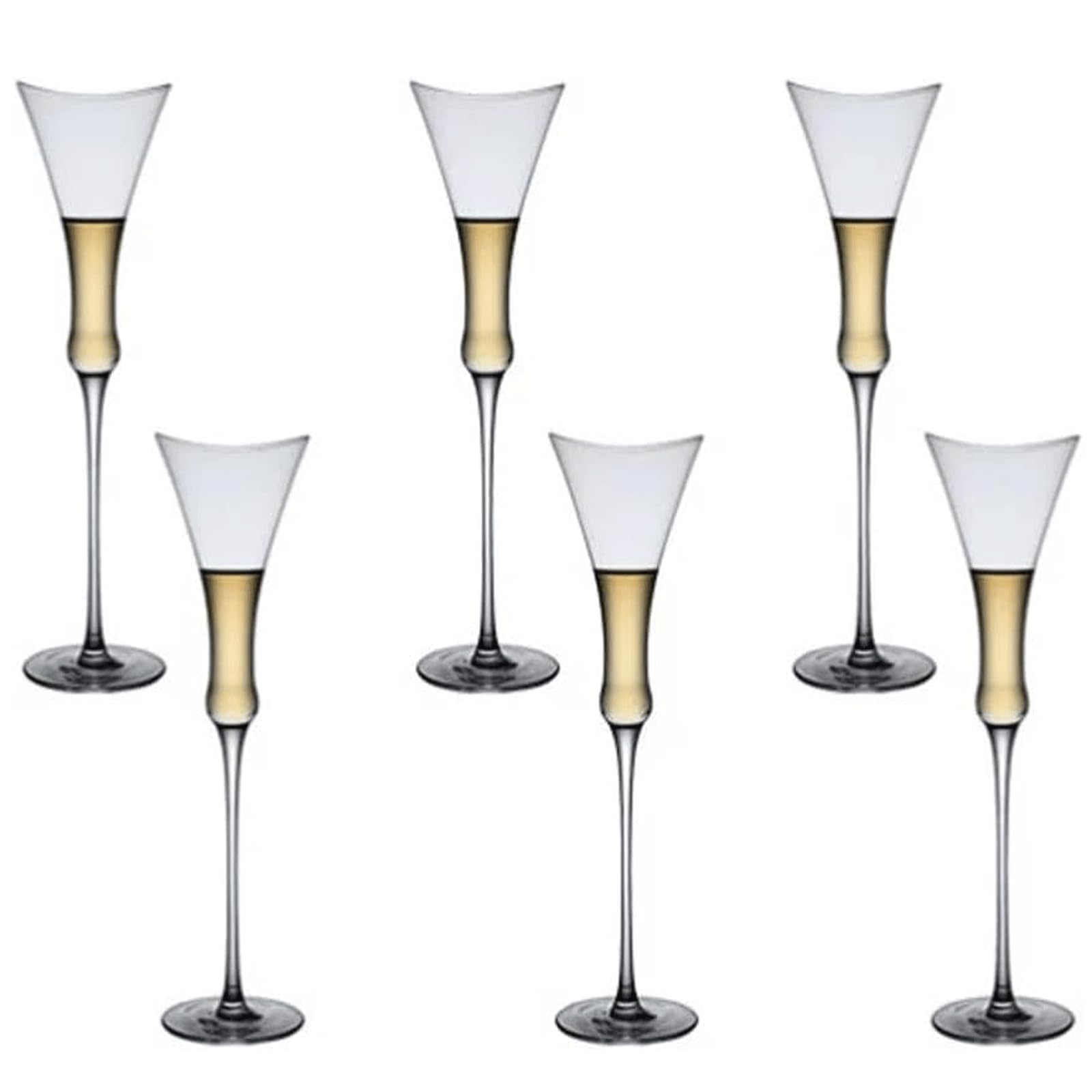 Verres à vin à stems ronds pour libérer les arômes fermés