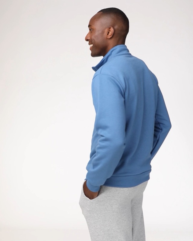 Hanes Men's Quarter-Zip Pullover, EcoSmart Fleece Pullover Shirt
