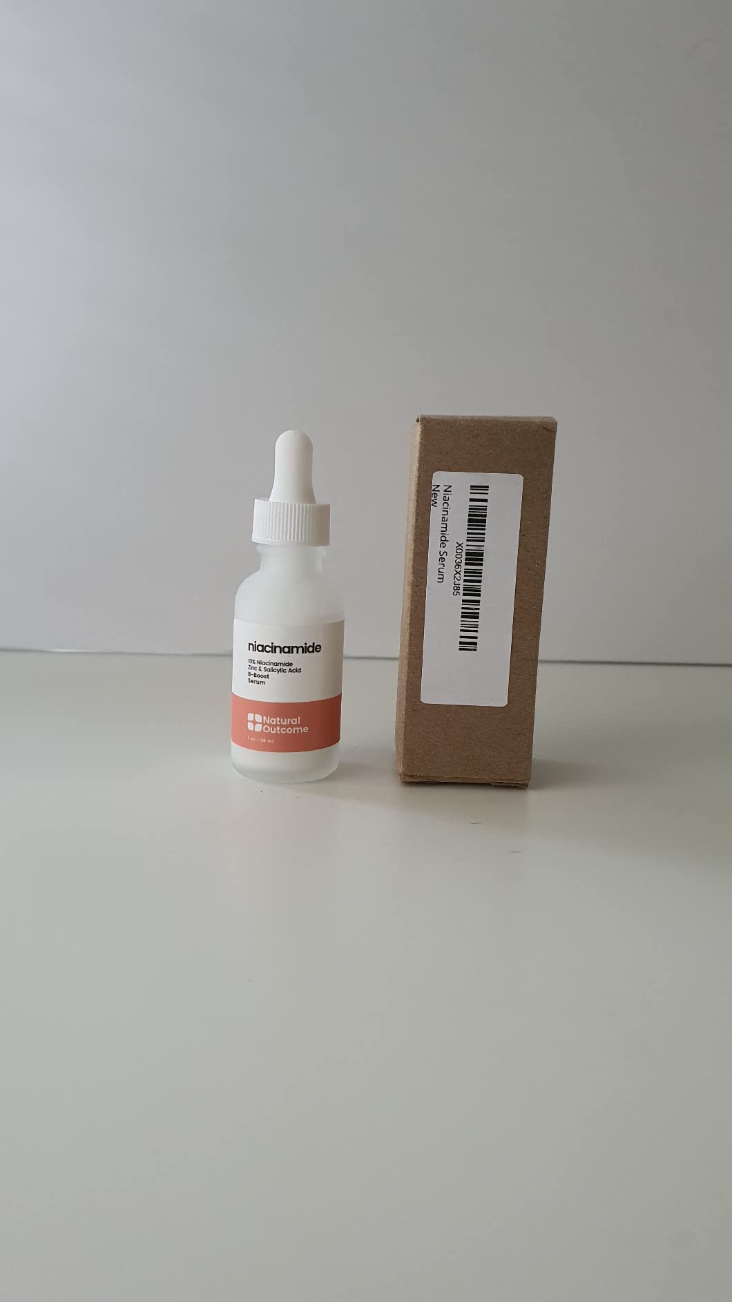 natural outcome Niacinamide Serum for Face by Natural Outcome Skin Care, B-Boost Niacinamide 10% Plus Zinc 2% Salicylic Acid + Hyaluronic Acid, Acne Treatment + Pore Reducing Serum + Skin Balancing