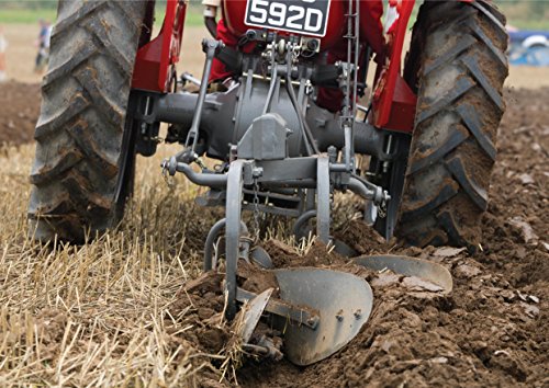 Massey Feguson trattore aratura biglietto d'