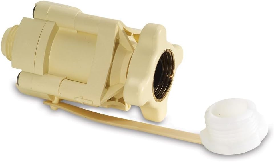 SHURFLO Pressure Reducing City Water Entry - In-Line - Cream10