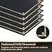12 Packs Certificate Covers,Black Cardboard Diploma Cover,Certificate Holders Gold Foil Border,for Letter Size 8.5 x 11 Inch Awards and Certificates